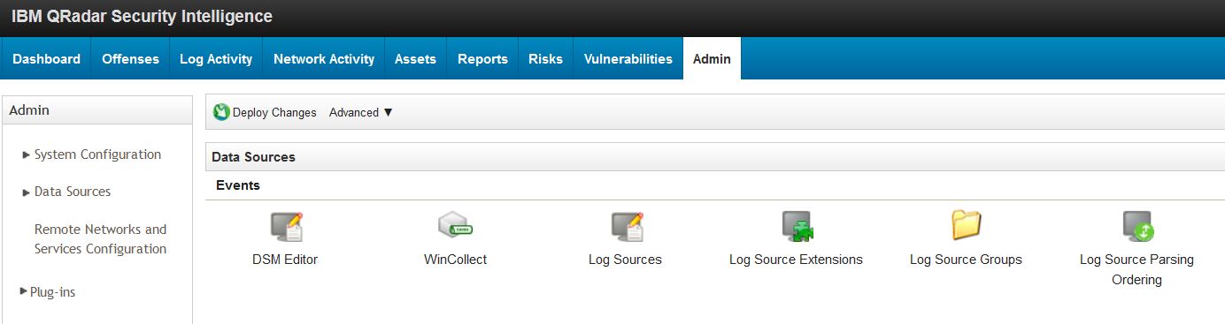 adding log source